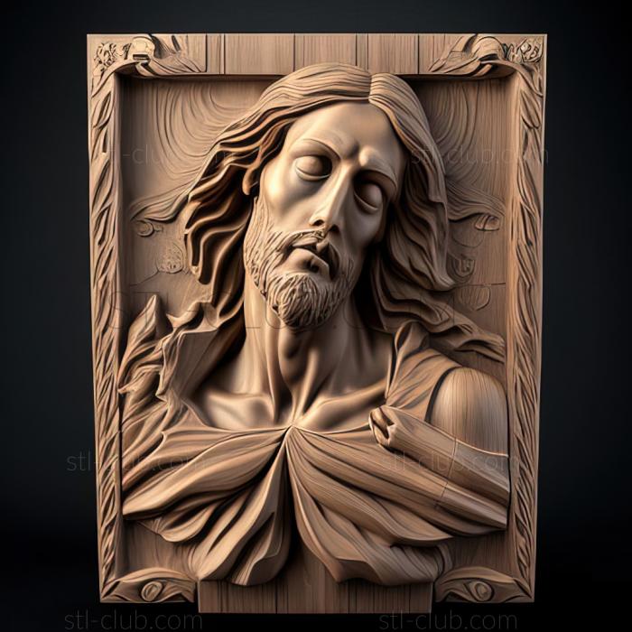 3D model st jesus (STL)